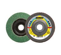 Klingspor Disque à lamelles multiliant céramique Klingspor SMT 976, 125 x 22,23 mm grain 40 bombé Quantité:10