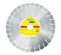 Klingspor Disque à tronçonner diamant dt600u Supra, enregistrement 22,23 mm, diamètre 230 mm, 322634