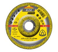 Klingspor Disque de coupe Klingspor A 24 EX125 x 2,5 x 22,23 mm coudé Quantité:25