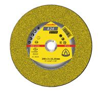 Klingspor Disque de coupe Klingspor A 24 EX230 x 2 x 22,23 mm plat Quantité:25