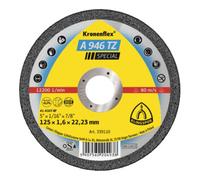 Klingspor Disque de coupe Klingspor A 946 TZ125 x 1,6 x 22,23 mm plat Quantité:25