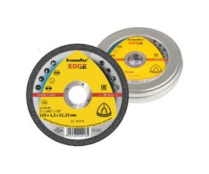 Klingspor Disque de coupe Klingspor EDGE, 125 x 1,2 x 22,23 mm droit Quantité:10