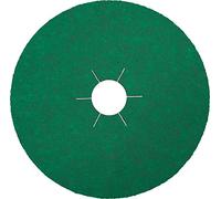 Klingspor FS 966 Disques Fibre multiliant céramique Klingspor 115 x 22 mm Grain 60 alésage étoilé Quantité:25