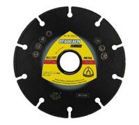 Klingspor Disques à tronçonner diamantés Klingspor DT 600ACM 115 x 1,3 x 22,23 mm 8 segments 42 x 1,3 x 1,8 mm VG - brasés sous vide Quantité:1