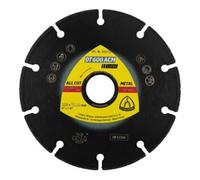Klingspor Disques à tronçonner diamantés Klingspor DT 600ACM 125 x 1,3 x 22,23 mm 10 segments 36 x 1,3 x 1,8 mm VG - brasés sous vide Quantité:1