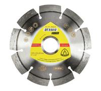 Klingspor DT 350 U Disques à tronç. Diamanté Klingspor 115 x 2,4 x 22,23 mm 8 segments 33 x 2,4 x 10 mm, denture standard Quantité:1