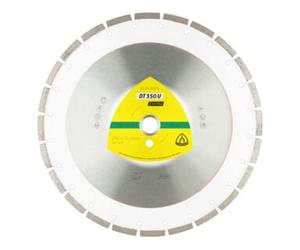 Klingspor DT 350 U Disques à tronç. Diamanté Klingspor 400 x 3,6 x 25,4 mm 28 segments 40 x 3,6 x 10 mm, denture standard Quantité:1