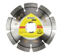Klingspor DT 350 U Disques à tronç. Diamanté X-LOCK Klingspor 125 x 2,4 x 22,23 mm 9 segments 33 x 2,4 x 10 mm, denture standard Quantité:1