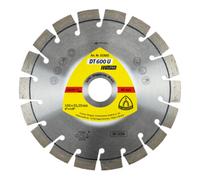 Klingspor DT 600 U Disques à tronç. Diamanté Klingspor 150 x 2,4 x 22,23 mm 18 segments 20 x 2,4 x 9 mm, denture courte Quantité:1