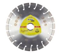 Klingspor DT 600 U Disques à tronç. Diamanté Klingspor 180 x 2,6 x 22,23 mm 22 segments 20 x 2,6 x 9 mm, denture courte Quantité:1