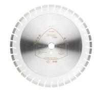 Klingspor DT 600 U Disques à tronç. Diamanté Klingspor 400 x 3,6 x 25,4 mm 43 segments 24 x 3,6 x 10 mm, denture courte Quantité:1