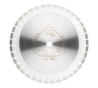 Klingspor DT 600 U Disques à tronç. Diamanté Klingspor 400 x 3,6 x 30 mm 43 segments 24 x 3,6 x 10 mm, denture courte Quantité:1
