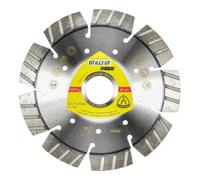 Klingspor DT 612 UT Disques à tronç. Diamanté Klingspor 125 x 2,4 x 22,23 mm 9 segments 33 x 2,4 x 12 mm, Standard turbo Quantité:1