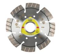 Klingspor DT 900 U Disques à tronç. Diamanté Klingspor 115 x 2,4 x 22,23 mm 8 segments 33 x 2,4 x 12 mm, Standard turbo Quantité:1
