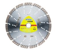 KLINGSPOR Disques à tronçonner diamantés pour meuleuse d'angle ou fraiseuse de maçonnerie, diamètre diamant:DT 900 U 230 mm