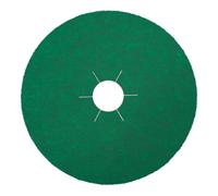 Klingspor FS 966 Disques Fibre multiliant céramique Klingspor 180 x 22 mm Grain 36 alésage étoilé Quantité:25