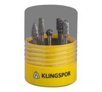 Klingspor HF10STEEL Fraises carbure / set Klingspor 9,6 x 6 mm coupe spéciale acier Quantité:1