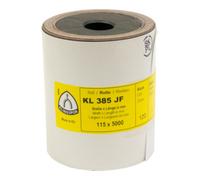 Klingspor KL 385 JF Rouleaux Klingspor 115 x 5000 mm Grain 60 Quantité:1