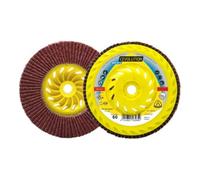 Klingspor Klingspor Disque à lamelles SMT 975 125 mm M14 convexe Corindon céramique K60 Quantité:1
