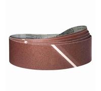 Klingspor Lot de 5 bandes abrasives 150 x 1220 mm Grain 40/60/80/120/180 pour ponceuse à bande, pour ponceuse, lime, affûtage et dérouillage