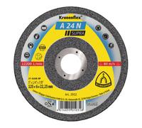 Klingspor Meule d'ébarbage Klingspor A 24 N 125 x 6 x 22,23 mm coudées Quantité:10