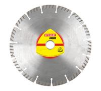 Klingspor Meule diamantée Klingspor DT 350 BT, 180 x 2,6 x 22,23 mm 11 segments 42 x 2,6 x 10 mm, standard Turbo Quantité:1