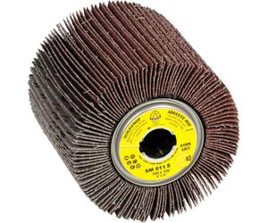 Klingspor Mop de ponçage SM611 Diamètre 100 x largeur 100mm Grain 120 Alésage 19mm - 93076
