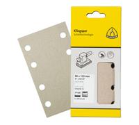 Klingspor Papier abrasif Klingspor PS 33 CK, 93 x 178 mm grain 80 forme de trou GL17 Quantité:5