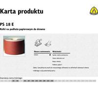 Klingspor papier backed roll ps18e 150mm gr.120 (50mb)