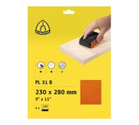 Klingspor Klingspor Papier abrasif PL31 (5 pcs) 230x280mm K120 Quantité:1