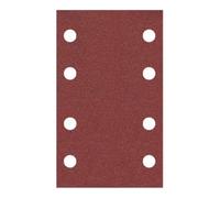 Klingspor PS 22 K Bandes abrasives auto-agrippantes Klingspor 80 x 133 mm Grain 120 perforation façon GL18 Quantité:100