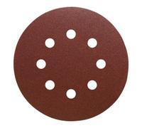 Klingspor PS 22 K Disques auto-agrippant Klingspor 125 mm Grain 80 perforation façon GLS5 Quantité:50