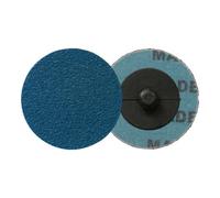 Klingspor QRC 411 Disque à chang.rapide Klingspor 76 mm Grain 80 Quantité:50