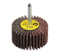Klingspor KM 613 Roues à lamelles sur tige Klingspor 30 x 15 x 6 mm Grain 120 Quantité:10