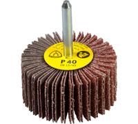 KLINGSPOR Roues à lamelles KM 613 Ø60xH30mm Grain 60 Corindon Ø de la tige 6 mm