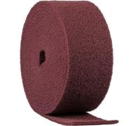 Klingspor Rouleau de non-tissé NRO 400, LxB 150X10000 , rouge-brun