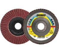 Klingspor SMT 674 Disques de ponçage en céramique, 125 x 22,23 mm, grain 40, bombés, lot de 10
