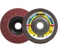 Klingspor SMT 974 Disques de ponçage en céramique, 125 x 22,23 mm, grain 60, bombés, lot de 10