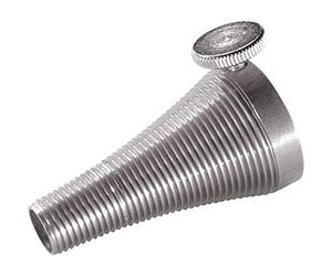 Klint Cône avec vis de blocage pour Testo 30 en acier inoxydable Adaptateur argenté 1/8" Boulon hexagonal avec vis de blocage