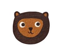 Klippan Yllefabrik Coussin de chaise Little Bear Marron