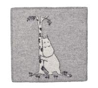 Klippan Yllefabrik Coussin de siège Moomin Tree Hug gris