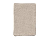Klippan Yllefabrik Couverture en coton Basket 130x180 cm Beige