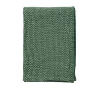Klippan Yllefabrik Couverture en coton Basket 130x180 cm Vert