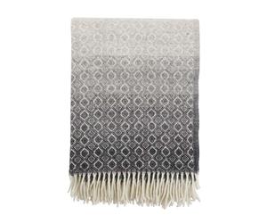 Klippan Yllefabrik Plaid de laine Havanna naturel