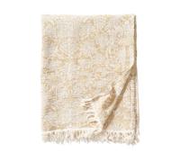 Klippan Yllefabrik Plaid en coton Sunflower 140x200 cm Golden