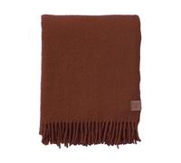 Klippan Yllefabrik Plaid True en laine 130x200 cm Rust