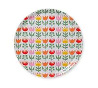 Klippan Yllefabrik Plateau rond Tulip Ø33 cm Multi