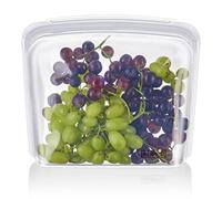 Klippsi® 3000 ml (fond solide) - Sacs en silicone réutilisables pour stocker, cuisiner, congeler, cuire - Passe au lave-vaisselle (transparent)