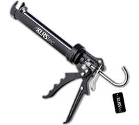 KLRStec PREMIUM Pistolet à cartouche mécanique en métal - Pistolet/presse à silicone 2K de haute qualité pour jointoyer avec toutes les cartouches de mastic et de colle courantes de 310 ml (silicone, 