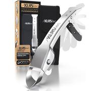 KLRStec Professional Outil de lissage de joints [100% acier inoxydable] Multitool robuste 4 en 1 gratte-joints & raclette, y compris sac pratique avec clip ceinture - Set d'outils professionnel pour r